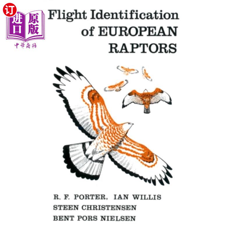 海外直订Flight Identification of European Raptors 欧洲猛禽的飞行识别