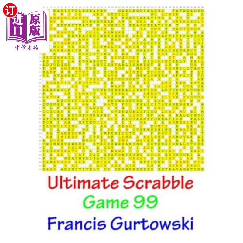 海外直订Ultimate Scrabble Game 99 拼字游戏99