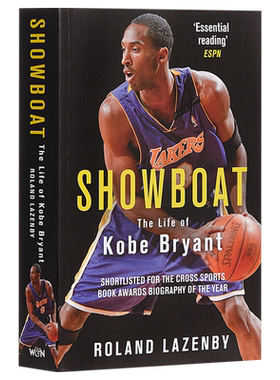科比布莱恩特的人生 英文原版 科比自传 科比传记 Showboat The Life of Kobe Bryant 科比周边科比书籍科比纪念书籍 NBA篮球周边