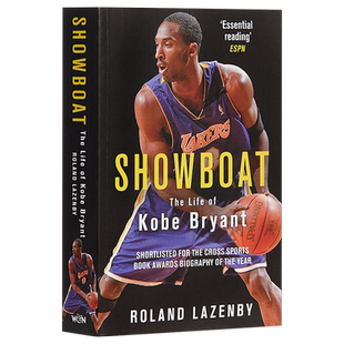 科比自传 科比传记 科比布莱恩特的人生 英文原版 Showboat The Life of Kobe Bryant 科比周边科比书籍科比纪念书籍 NBA篮球周边