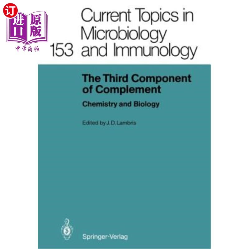 海外直订医药图书The Third Component of Complement: Chemistry and Biology 补体的第三个组成部分：化学和生物学