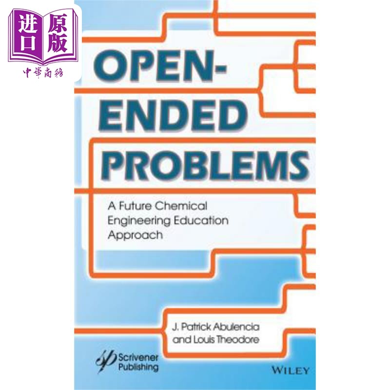 现货 开放性问题 未来化学工程的教育 Open Ended Problems 英文原版 LOUIS THEODORE wiley【中商原版】