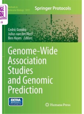 海外直订Genome-Wide Association Studies and Genomic Prediction 全基因组关联研究与基因组预测