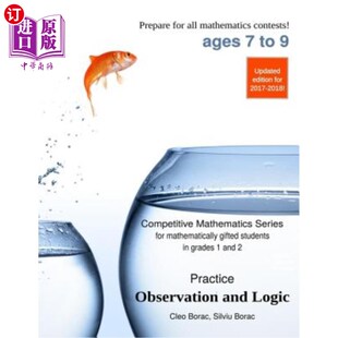 Observation 海外直订Practice 7至9岁 Logic 实践观察和逻辑：1级 and Level ages