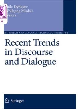 海外直订Recent Trends in Discourse and Dialogue 话语与对话的最新趋势
