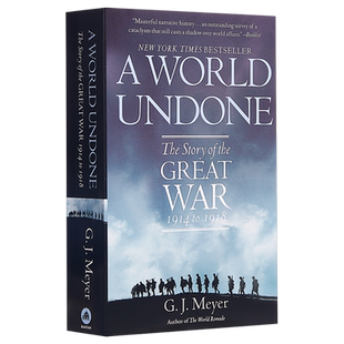 一战秘史 罗辑思维推荐 豆瓣阅读 英文原版 A World Undone The Story of the Great War G J Meyer【中商原版】