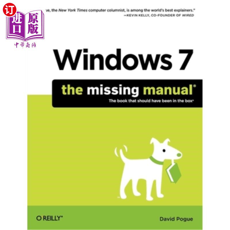 海外直订Windows 7: The Missing Manual Windows 7：丢失的手册