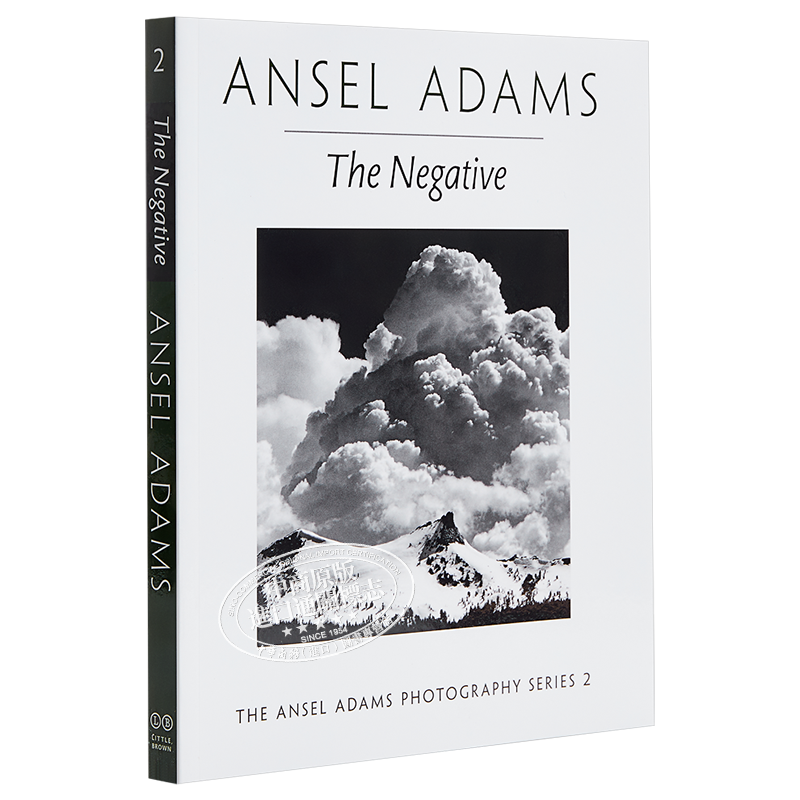 The Negative论底片 Ansel Adams安塞尔亚当斯 进口艺术 摄影理论拍摄技巧曝光方法胶片教科书【中商原版】