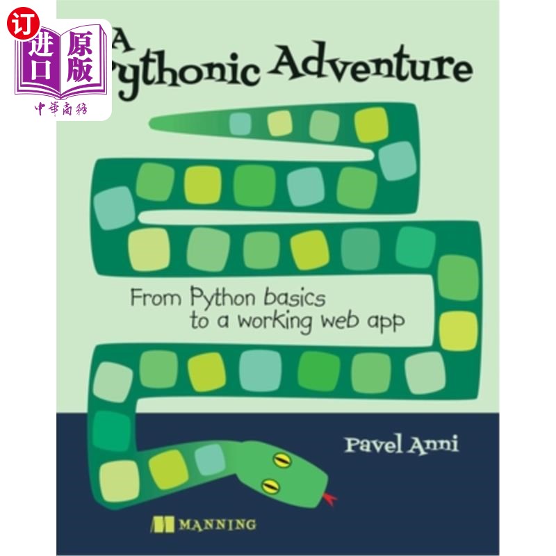 海外直订A Pythonic Adventure: From Python Basics to a Working Web App Python冒险:从Python基础到一个工作的Web应用程