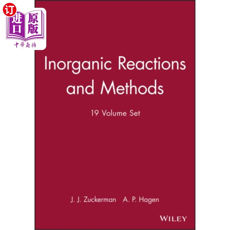 海外直订Inorganic Reactions and Methods 无机反应与方法