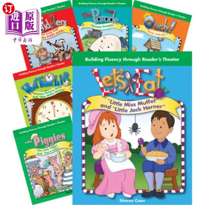 海外直订Reader's Theater: Nursery Rhymes 8-Book Set 读者剧院：童谣8书集