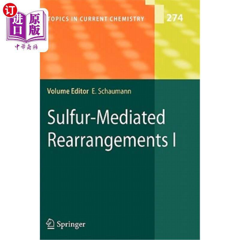 海外直订Sulfur-Mediated Rearrangements I 硫介导重排Ⅰ