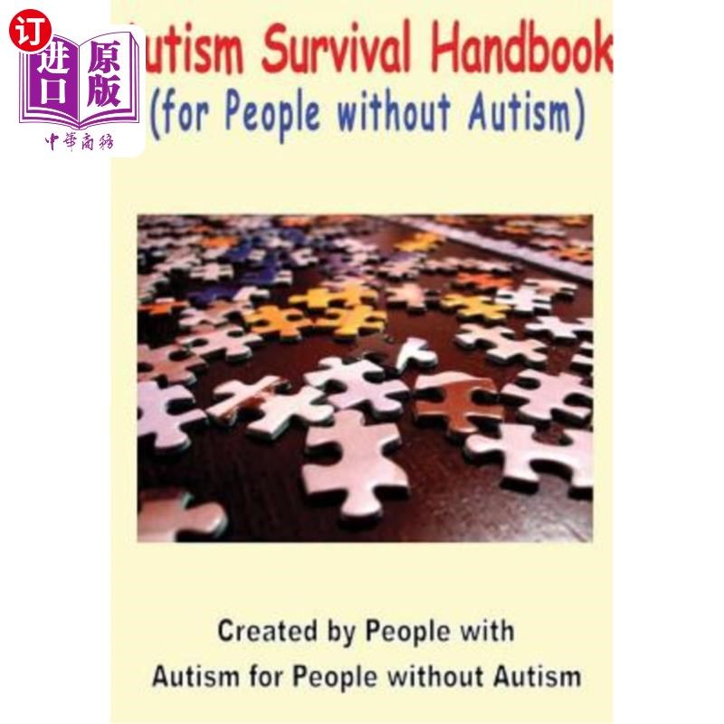 海外直订Autism Survival Handbook for People without Autism 孤独症患者生存手册