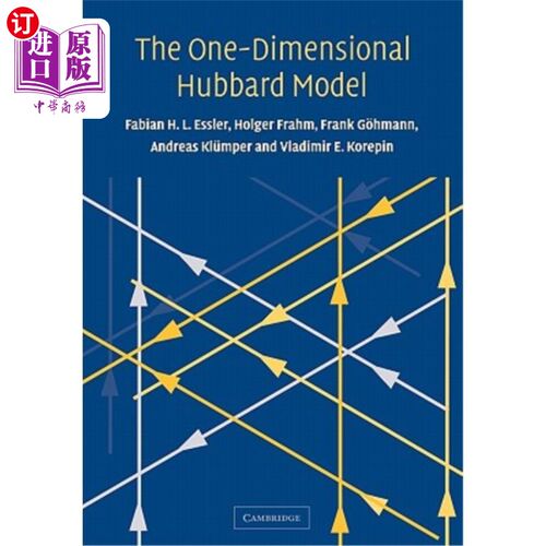 海外直订The One-Dimensional Hubbard Model 一维哈伯德模型