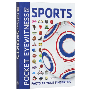 体育 DK目击者口袋系列 Pocket Eyewitness Sports 英文原版 DK 百科 运动 体育分类 规则 赛事【中商原版】