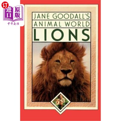 海外直订Jane Goodall's Animal World Lions 简·古道尔的动物世界狮子