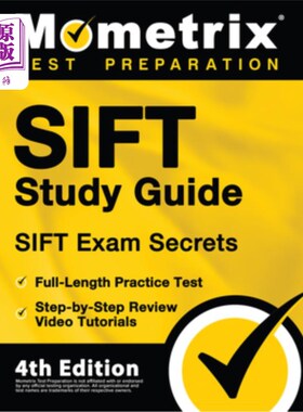 海外直订SIFT Study Guide - SIFT Exam Secrets, Full-Length Practice Test, Step-by Step Re SIFT学习指南-