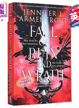 毁灭与愤怒的陨落 Fall of Ruin and Wrath 英文原版 Jennifer L Armentrout 奇幻爱情小说【中商原版】