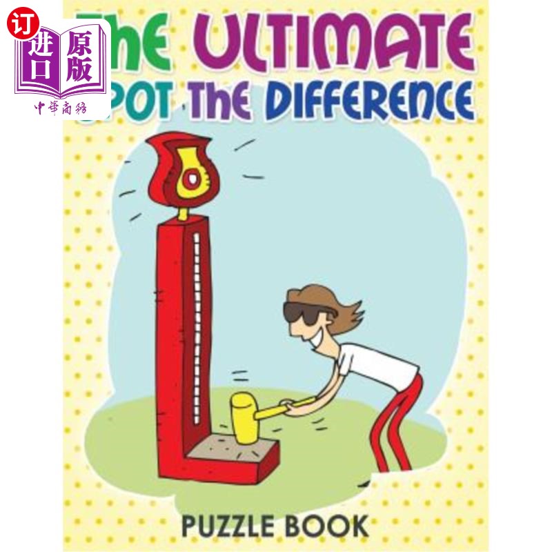 海外直订The Ultimate Spot the Difference Book 最终的点差本 书籍/杂志/报纸 儿童读物原版书 原图主图