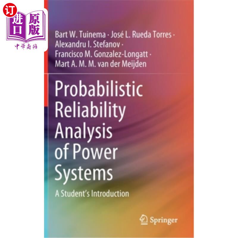 海外直订Probabilistic Reliability Analysis of Power Systems: A Student's Introduction 电力系统的概率可靠性分析:学生