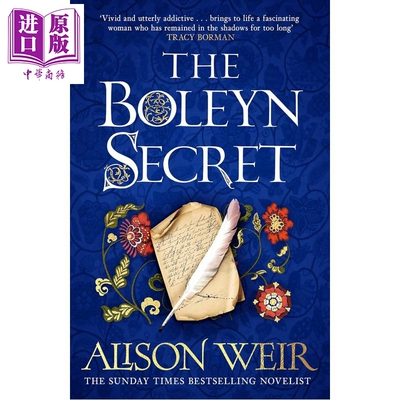 预售 博林的秘密 The Boleyn Secret 英文原版 Alison Weir 都铎 王朝 历史 小说【中商原版】
