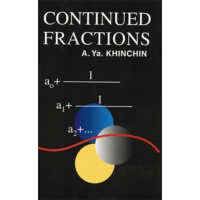 连分数 修订版 英文原版 Continued Fractions Revised A Ya Khinchin【中商原版】