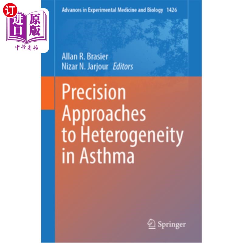 海外直订医药图书Precision Approaches to Heterogeneity in Asthma 哮喘异质性的精确方法