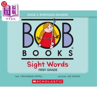 First Bind Books Words and Bob 海外直订Bob Grade Sight Phonics Hardcover Ages