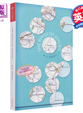土星之环 The Rings of Saturn 英文原版 W G Sebald【中商原版】
