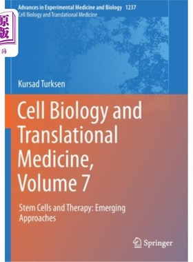 海外直订Cell Biology and Translational Medicine, Volume 7: Stem Cells and Therapy: Emerg 细胞生物学和转化医学，第7
