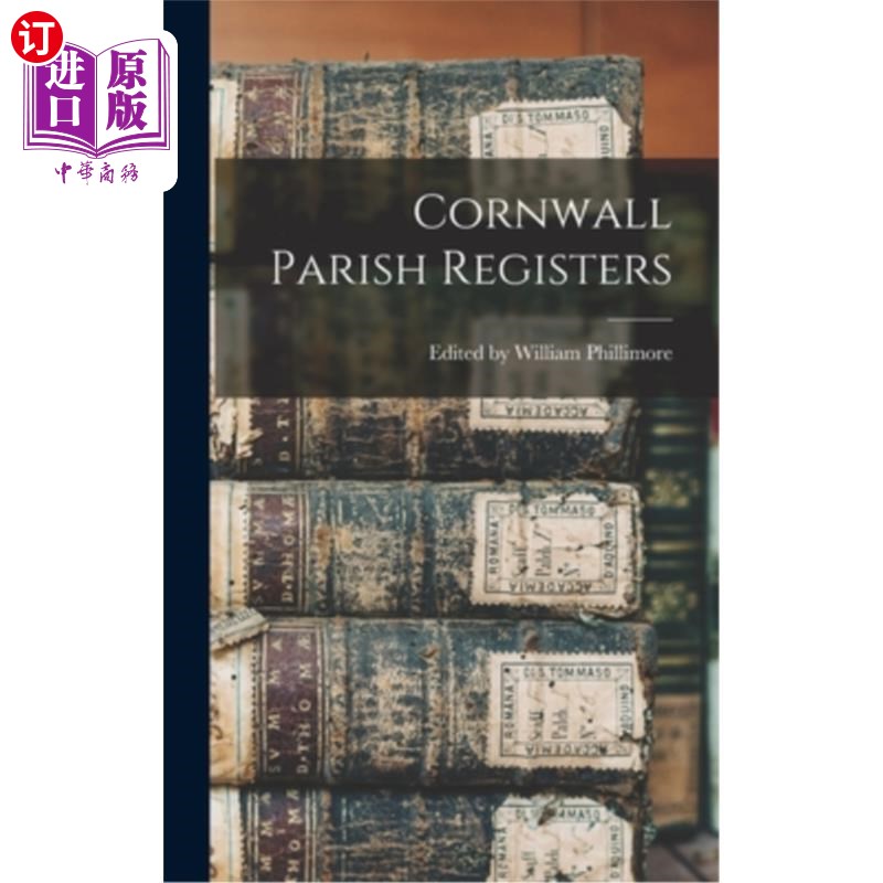 海外直订Cornwall Parish Registers 康沃尔教区登记册