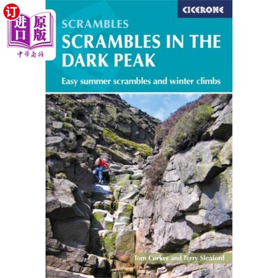 海外直订Scrambles in the Dark Peak 在黑暗的山峰上攀登