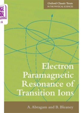 海外直订Electron Paramagnetic Resonance of Transition Io... 过渡离子的电子顺磁共振