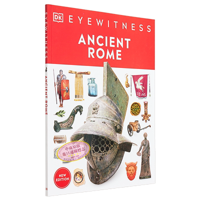 Eyewitness系列 古罗马百科 英文百科 Ancient Rome Discover One of Historys Greatest Civilizations DK【中商原版】