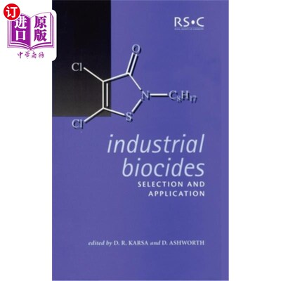 海外直订Industrial Biocides: Selection and Application 工业杀菌剂的选择与应用