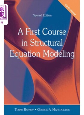 海外直订First Course in Structural Equation Modeling 结构方程建模第一课