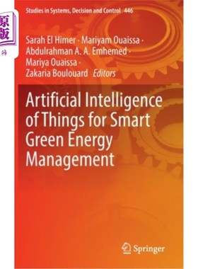 海外直订Artificial Intelligence of Things for Smart Green Energy Management 智能绿色能源管理的物联网人工智能