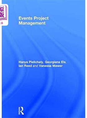 海外直订Events Project Management 活动项目管理