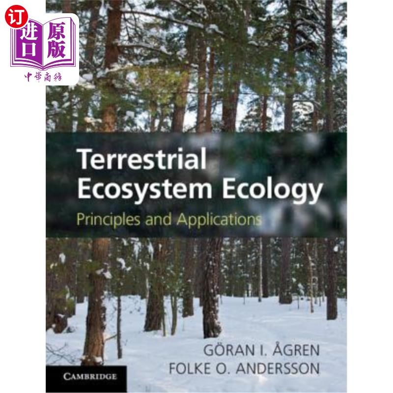 海外直订Terrestrial Ecosystem Ecology 陆地生态系统生态学:原理与应用