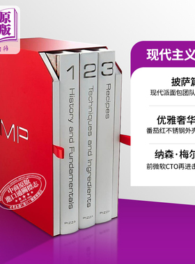 现货 现代主义烹饪 披萨篇 Modernist Pizza 英文原版 Nathan Myhrvold【中商原版】现代派