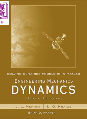 MATLAB应用统计学 第6版 Solving Dynamics Problems in MATLAB to accompany Engineering Mechanics Dynamics James Meriam
