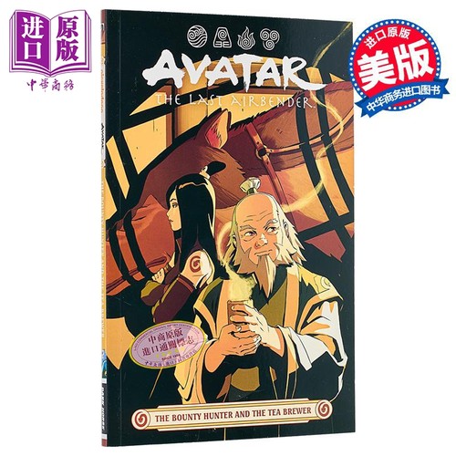 降世神通 气宗——赏金猎人和泡茶人 漫画 英文原版 Avatar Last Airbender Faith Erin Hicks 图画小说【中商原版】