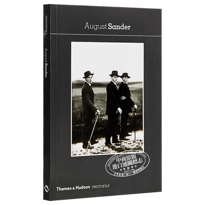 现货【照片档案系列】August Sander 进口艺术 奥古斯特·桑德 T&H 摄影作品集口袋书【中商原版】