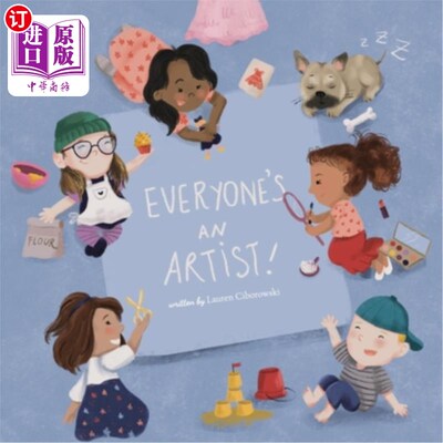 海外直订Everyone's An Artist 人人都是艺术家