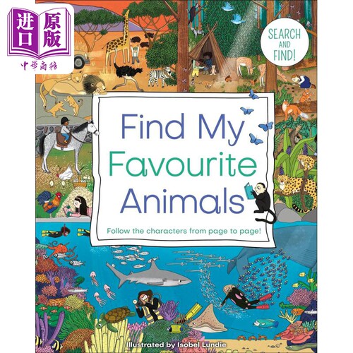 DK找到喜爱的动物原版纸板书