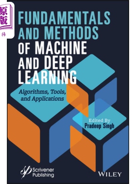 预售 机器与深度学习基础与方法 Fundamentals And Methods Of Machine Deep Learning 英文原版 Pardeep Singh【中商原版】