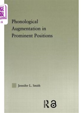 海外直订Phonological Augmentation in Prominent Positions 突出位置的语音增强