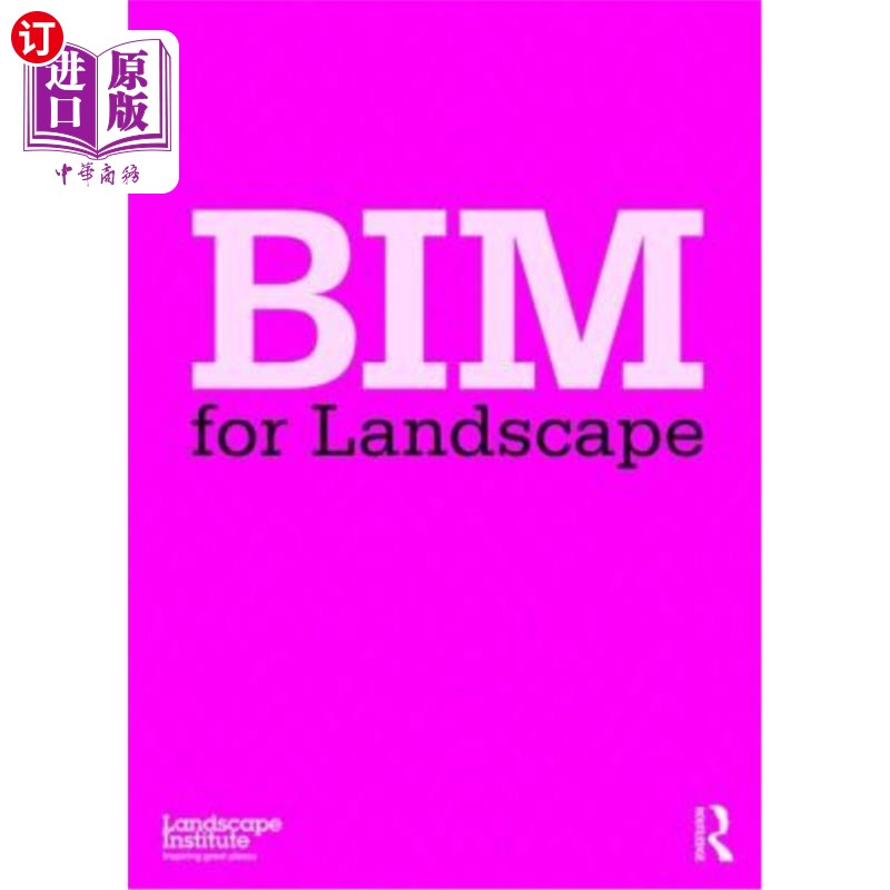 海外直订Bim for Landscape 他的景观设计