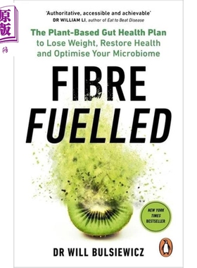 预售 纤维燃料 Fibre Fuelled 英文原版 Will Bulsiewicz 膳食纤维动力 28天快速启动计划 70多种植物性食谱【中商原版】