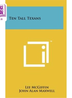 海外直订Ten Tall Texans 十个高大的德州人